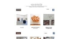 Desktop Screenshot of galeriecaesar.cz